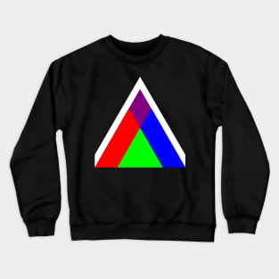 Triangle of Light and Colour Crewneck Sweatshirt